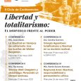 En el marco del II Ciclo Libertad y totalitarismo: el individuo frente al poder, se realizará el miércoles 12 de mayo la conferencia Simone Weil: desgarro y desarraigo. Pensando un […]