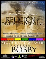 Cine foro religión y diversidad sexual se realizará el 11 de mayo