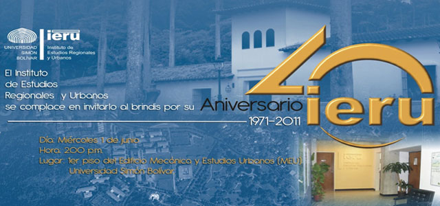 Ieru celebra 40 años de fundación el 1° de junio