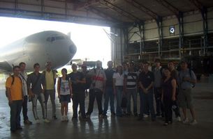 Uesebistas realizaron trabajos de campo en la Base Aérea El Libertador y Museo Aeronáutico de Maracay