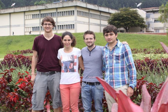 Cuatro estudiantes internacionales están cursando estudios en la USB