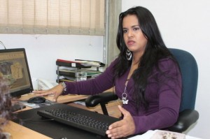 Yaribith González, jefe del Departamento de Transporte