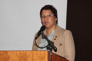 Nathaly Moreno, directora de la Unidad de Laboratorios.
