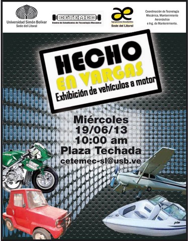 Estudiantes de Mecánica del Litoral exhibirán vehículos a motor “Hecho en Vargas”