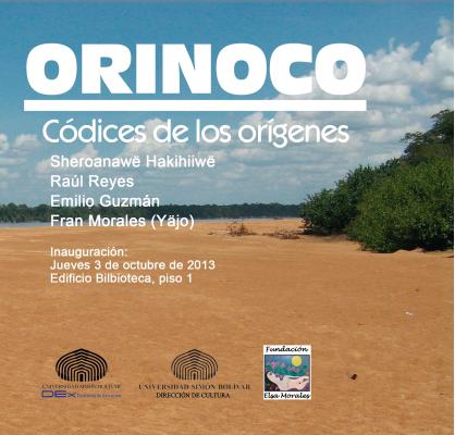 Orinoco, Códices de los orígenes estará en exposición en la Biblioteca