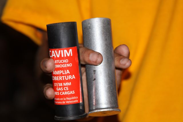 Mañana presentarán informe sobre uso de bombas lacrimógenas en protestas de 2014