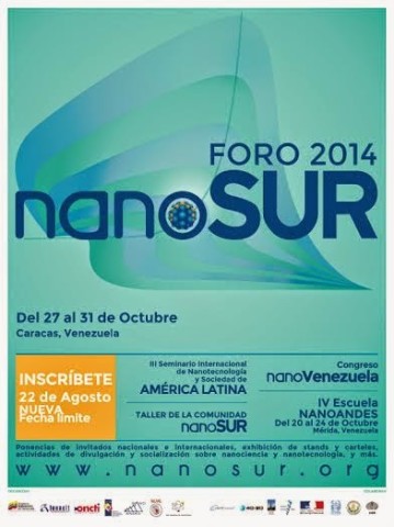 Foro Nanosur 2014 comienza mañana en Caracas