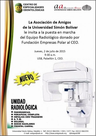 Inaugurarán Unidad de Radiología del Centro de Especialidades Odontológicas de Amigos