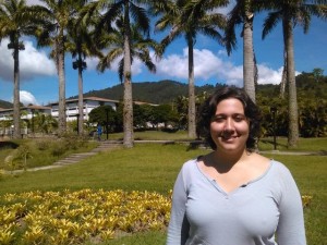 Anabel Romero, estudiante de Física de la USB.