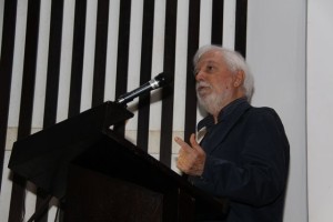 Joaquín Marta Sosa, profesor jubilado de la USB e Individuo de Número de la Academia Venezolana de la Lengua.