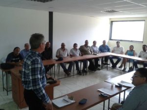 El equipo de la Ugts sostuvo reuniones con comerciantes, empresarios y productores del municipio Morán.