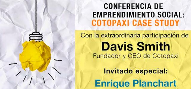 Conferencia Internacional de Emprendimiento Social: Cotopaxi Case Study