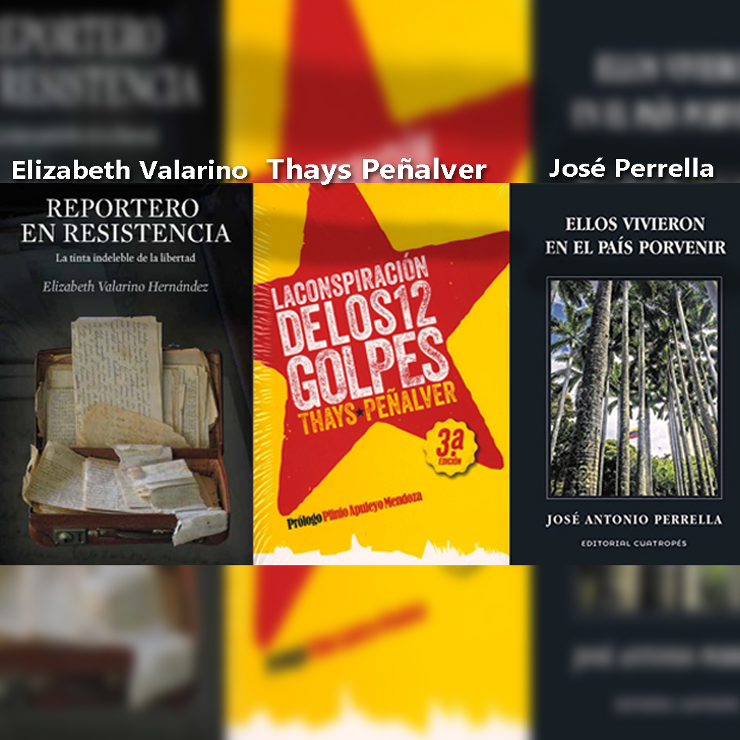 Elizabeth Valarino, Thays Peñalver y José Perrella hablarán de sus obras