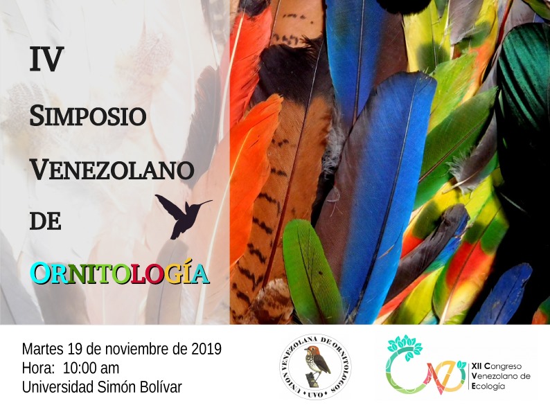 IV Simposio Venezolano de Ornitología será el 19 de noviembre