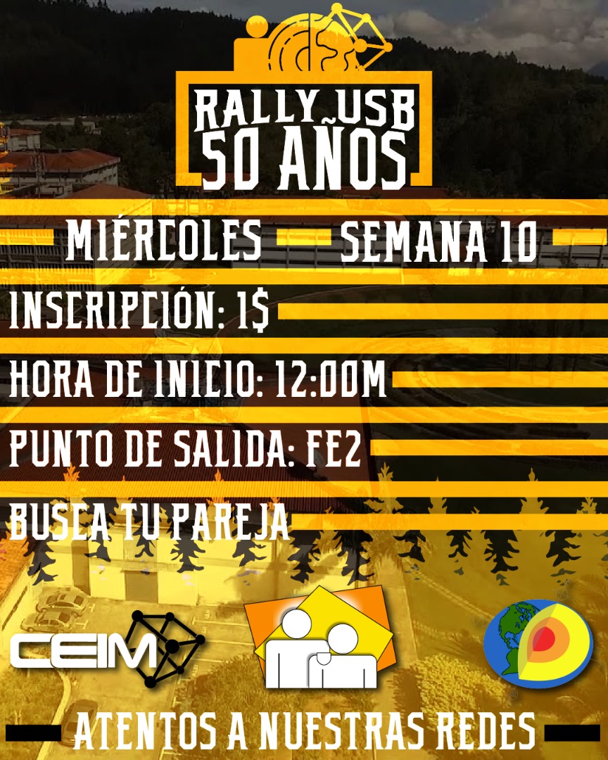 Mega Rally 50 Aniversario será este miércoles