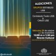 La Dirección de Cultura informó que el miércoles 2 de noviembre se realizará la segunda jornada de preinscripciones para ingresar a los Grupos Estables Contratexto Teatro USB y Orfeón Universitario […]